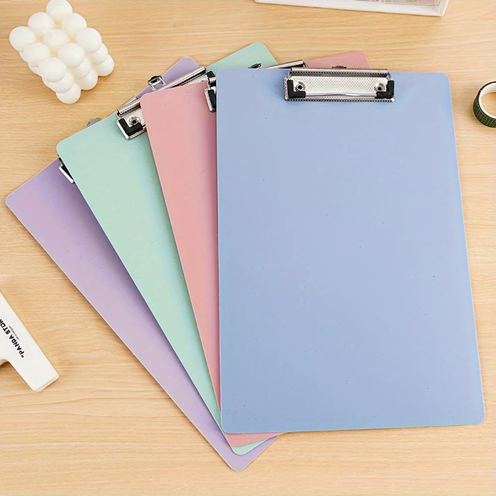 2pcs Durable PP A4 Corewrite Board - Multi-color thickened paper with metal clip for office, meeting and writing
2pcs Durable PP A4 Corewrite Board - Multi-color thickened paper with metal clip for office, meeting and writing