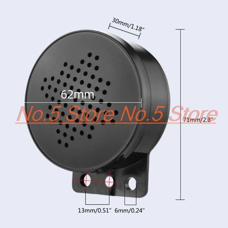 Y5H DC6-30V Car Start Voice Industrial TriggerVoice Speaker 4Channel Prompter Sound Alarm Reverse Siren Buzzer Alarm Horn Hot
Y5H DC6-30V Car Start Voice Industrial TriggerVoice Speaker 4Channel Prompter Sound Alarm Reverse Siren Buzzer Alarm Horn Hot