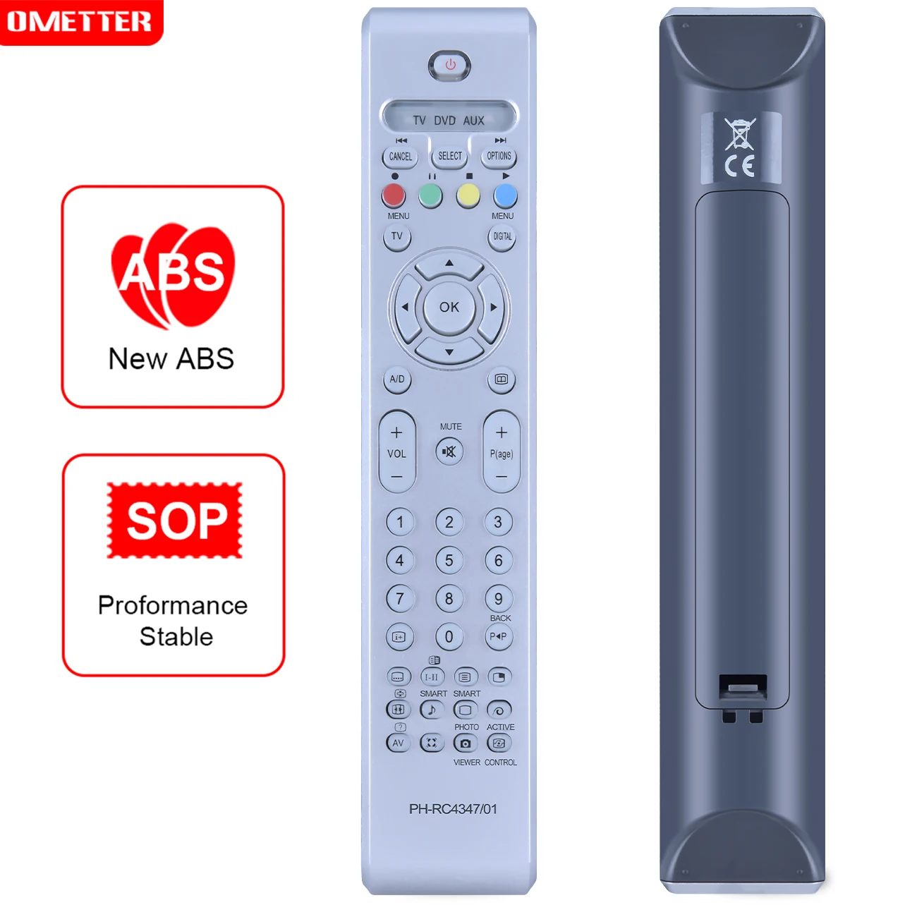 Сменный пульт дистанционного управления для телевизора Philips RC4347/01 313923810301 RC4343/01
Сменный пульт дистанционного управления для телевизора Philips RC4347/01 313923810301 RC4343/01
