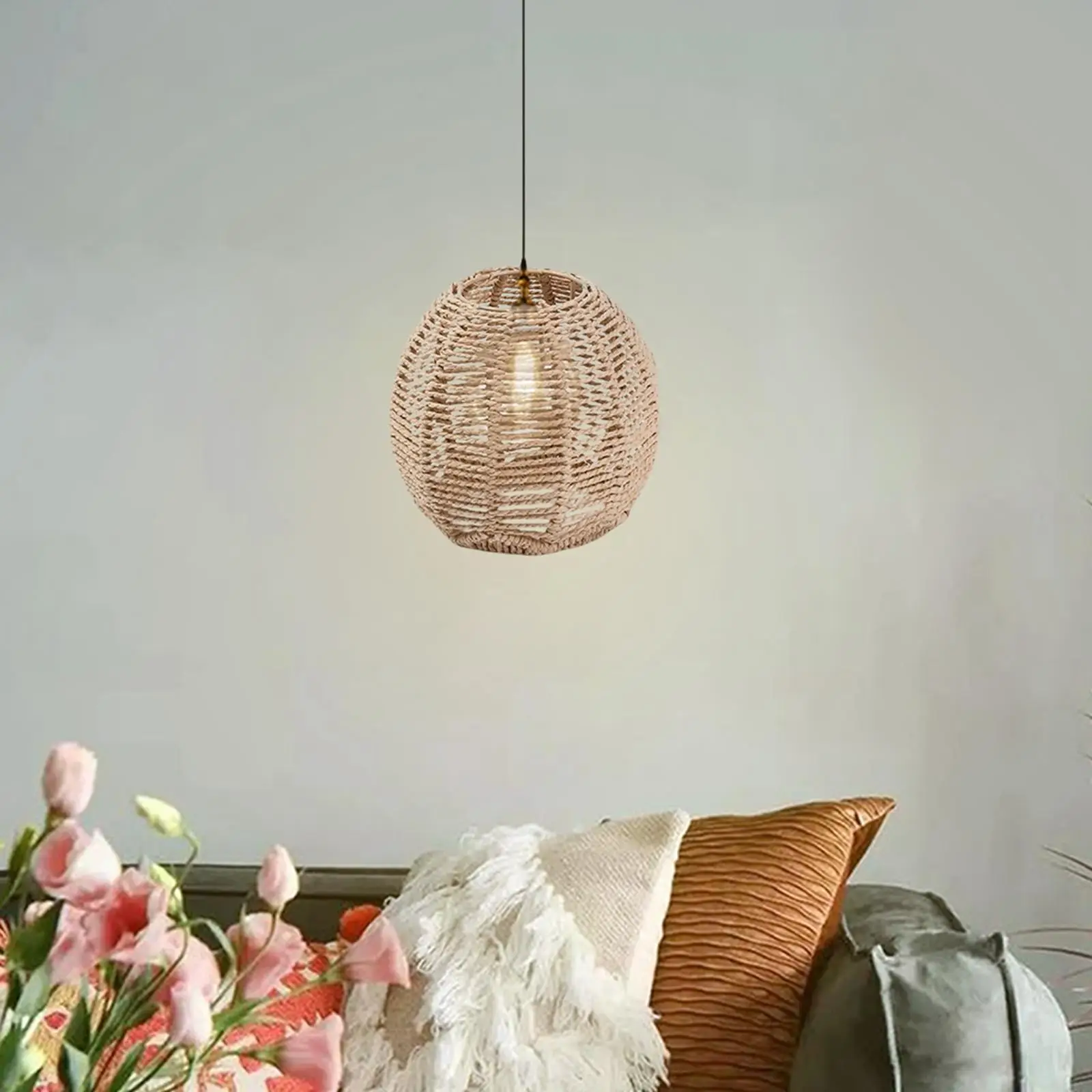 Woven Rattan Pendant Lamp Shade for Kitchen Island Hotel Bedroom
Woven Rattan Pendant Lamp Shade for Kitchen Island Hotel Bedroom