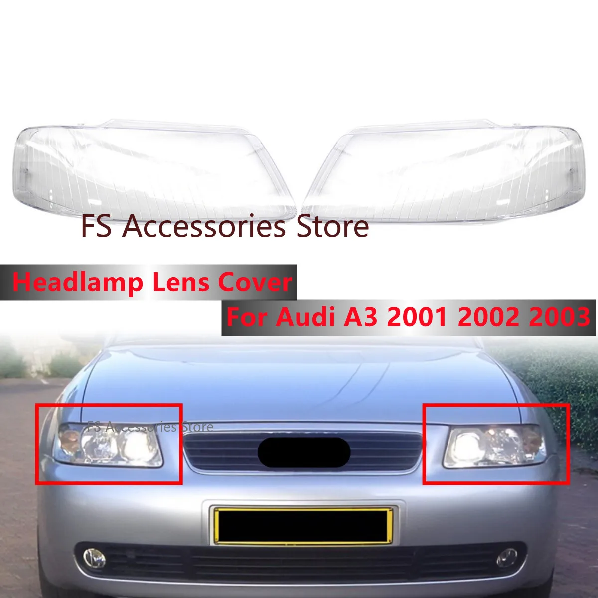 Front Headlamp Cover Headlight Shell Transparent Lampshade Lens For Audi A3 2001 2002 2003 Headlamp Shell 8L0941004K 8L0941003AF
Front Headlamp Cover Headlight Shell Transparent Lampshade Lens For Audi A3 2001 2002 2003 Headlamp Shell 8L0941004K 8L0941003AF