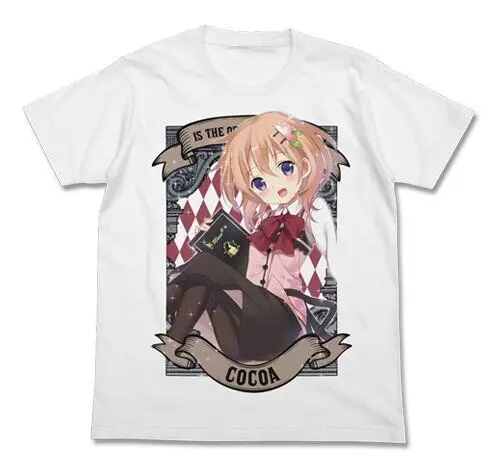 Cospa Is the order a rabbit Cocoa Full Color T-shirt WHITE XLSize
Cospa Is the order a rabbit Cocoa Full Color T-shirt WHITE XLSize