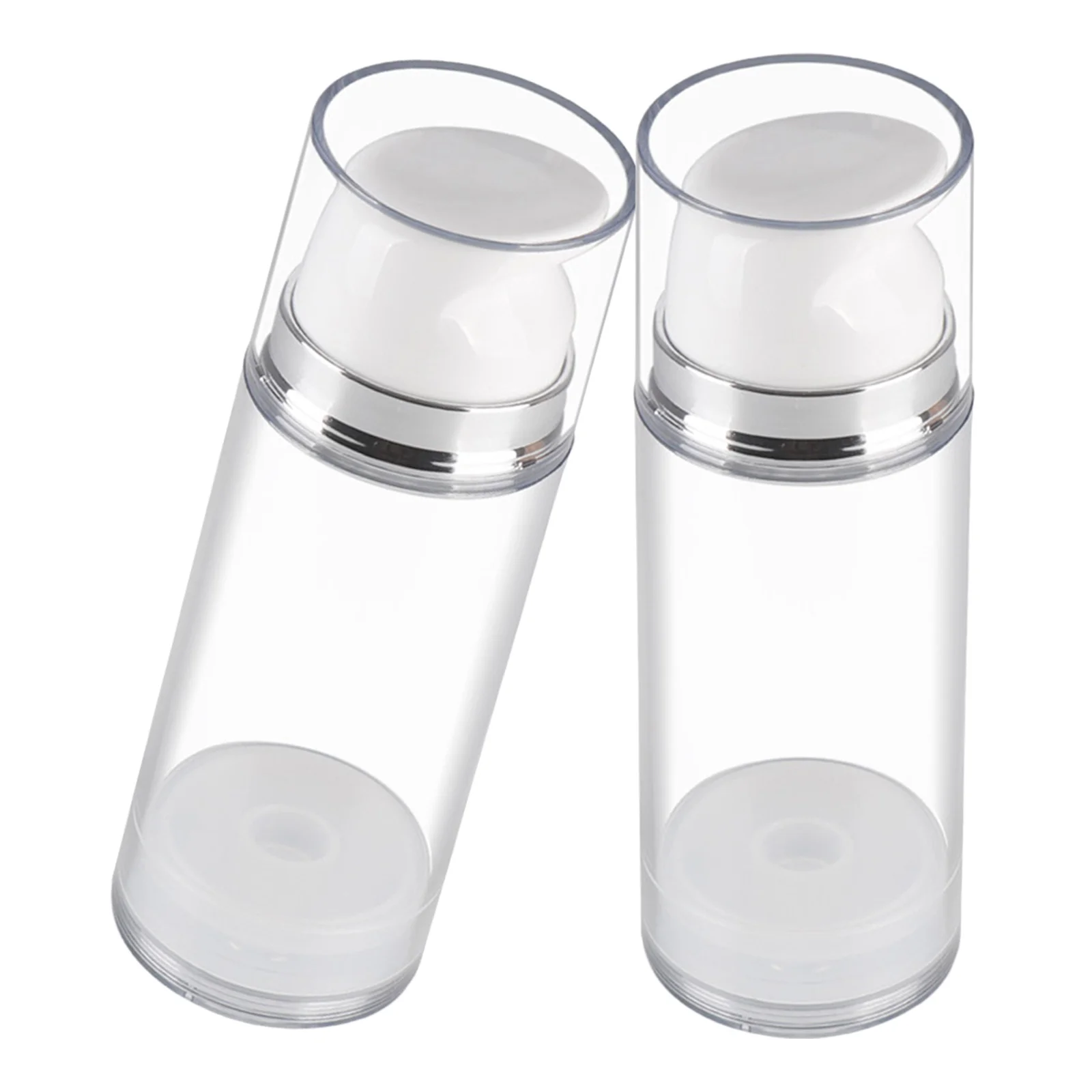 2Pcs Airless Lotion Bottle Press Type Container for Face Cream Hand Lotion Shampoo Portable Travel Friendly Reusable Skincare
2Pcs Airless Lotion Bottle Press Type Container for Face Cream Hand Lotion Shampoo Portable Travel Friendly Reusable Skincare