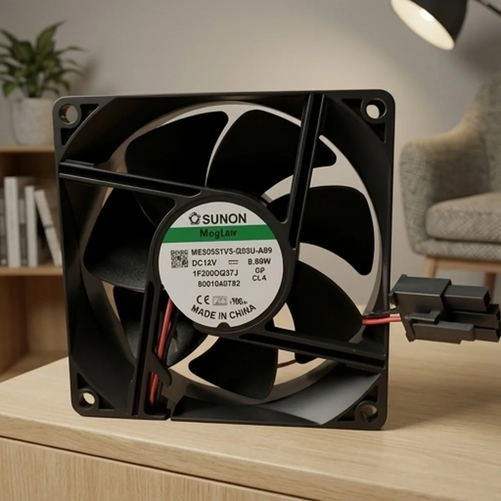 For SUNON ME80251V3-Q03U-A99 8025 DC12V 0.89W 2-Pin Silent Cooling Fan
For SUNON ME80251V3-Q03U-A99 8025 DC12V 0.89W 2-Pin Silent Cooling Fan