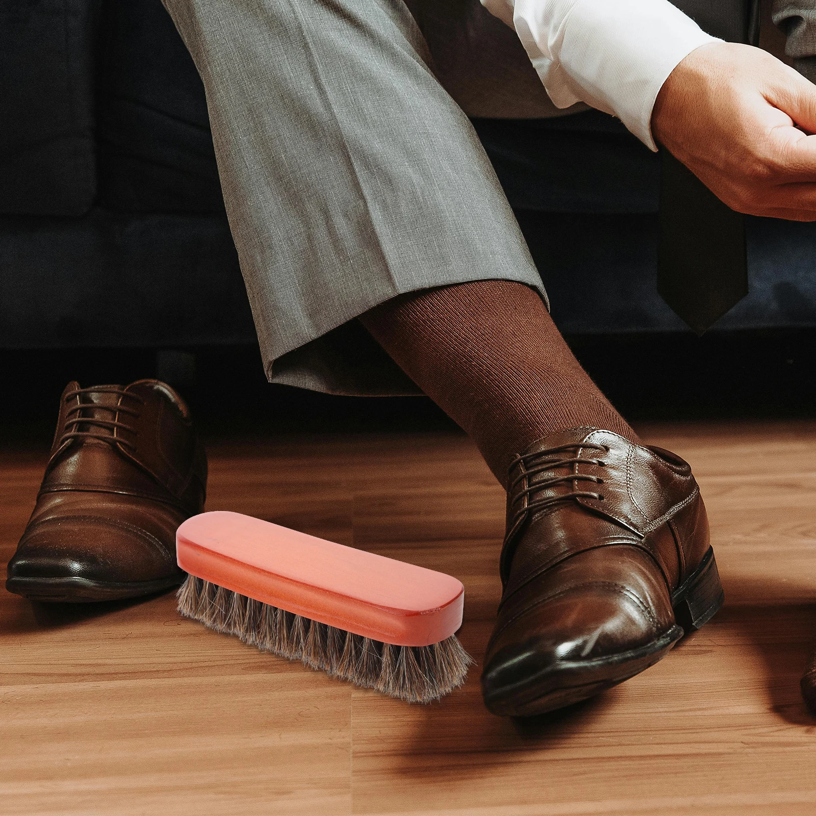2pcs Wooden Shoe Brush Soft Bristles Brown Polish Horsehair Cleaning Tool Shoes Sneakers Boots Car Detailing
2pcs Wooden Shoe Brush Soft Bristles Brown Polish Horsehair Cleaning Tool Shoes Sneakers Boots Car Detailing