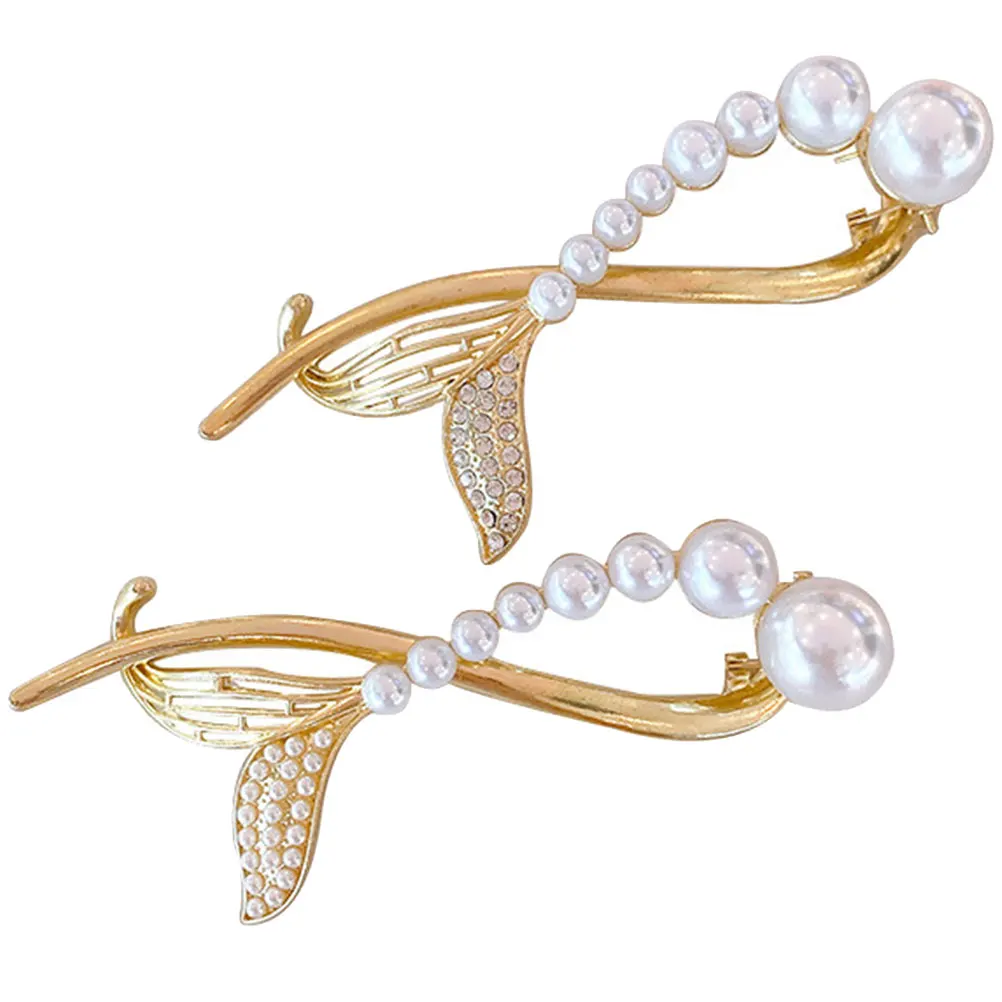 2pcs Metal Rhinestone Pearl Hair Clips Elegant Barrettes Decorative Hairpins For Girls Women Wedding Party Banquet Hair
2pcs Metal Rhinestone Pearl Hair Clips Elegant Barrettes Decorative Hairpins For Girls Women Wedding Party Banquet Hair