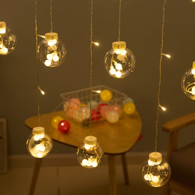 led Votive ball Indoor and outdoor atmosphere lights String curtain lights Christmas wedding hotel decoration lights
led Votive ball Indoor and outdoor atmosphere lights String curtain lights Christmas wedding hotel decoration lights