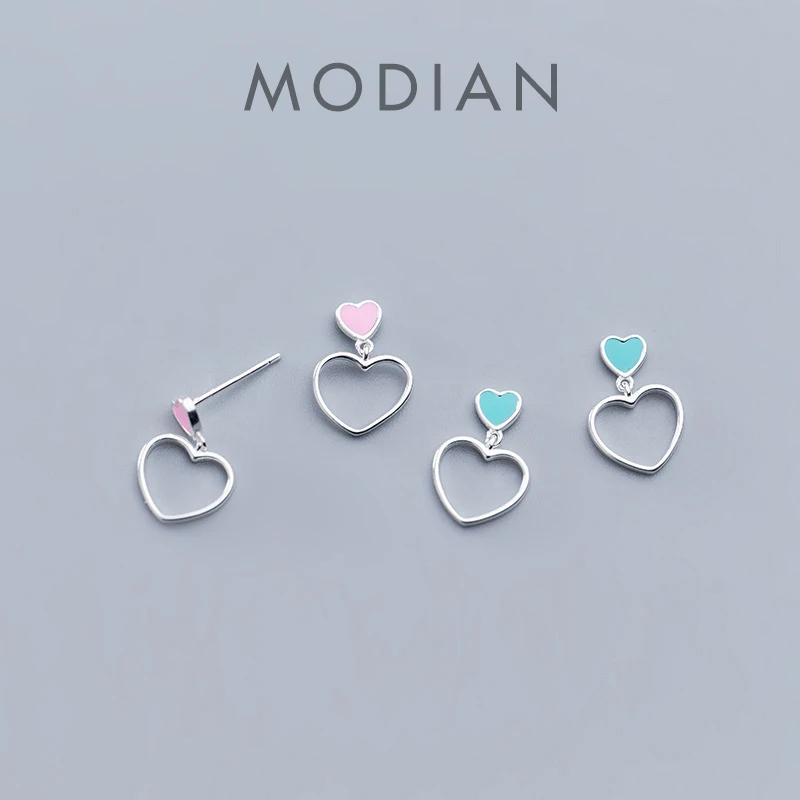 Modian 2025 новые романтические эмалированные серьги-капли в форме сердца для женщин, висячие серьги из чистого серебра 925 пробы, модные ювелирные изделия
Modian 2025 новые романтические эмалированные серьги-капли в форме сердца для женщин, висячие серьги из чистого серебра 925 пробы, модные ювелирные изделия