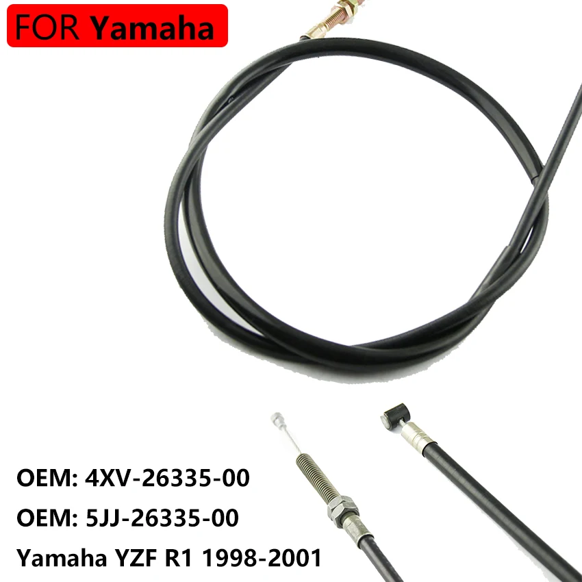 Motorcycle Parts Clutch Control Cable Wire For Yamaha YZF R1 1998 1999 2000 2001 4XV-26335-00 5JJ-26335-00
Motorcycle Parts Clutch Control Cable Wire For Yamaha YZF R1 1998 1999 2000 2001 4XV-26335-00 5JJ-26335-00