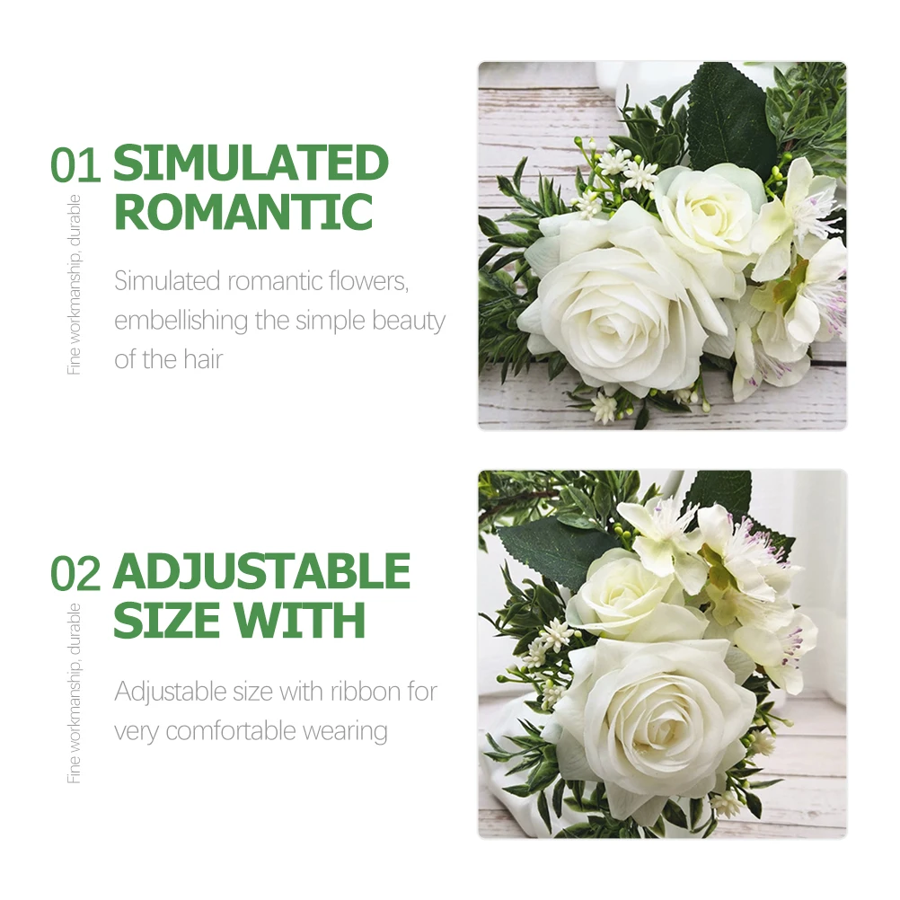 Rose Silk Flower Headb Bridal Hair Accessories Wedding Brides FlowerCrowns Women Headb s Wreaths Bohemian Beach
Rose Silk Flower Headb Bridal Hair Accessories Wedding Brides FlowerCrowns Women Headb s Wreaths Bohemian Beach