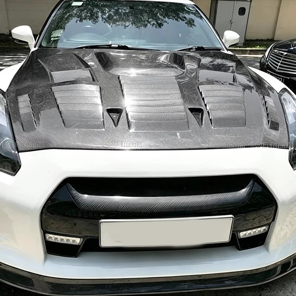 New Arrival Carbon Fiber GTC Style Front Hood for Nissan GTR R35 Engine Bonnet
New Arrival Carbon Fiber GTC Style Front Hood for Nissan GTR R35 Engine Bonnet