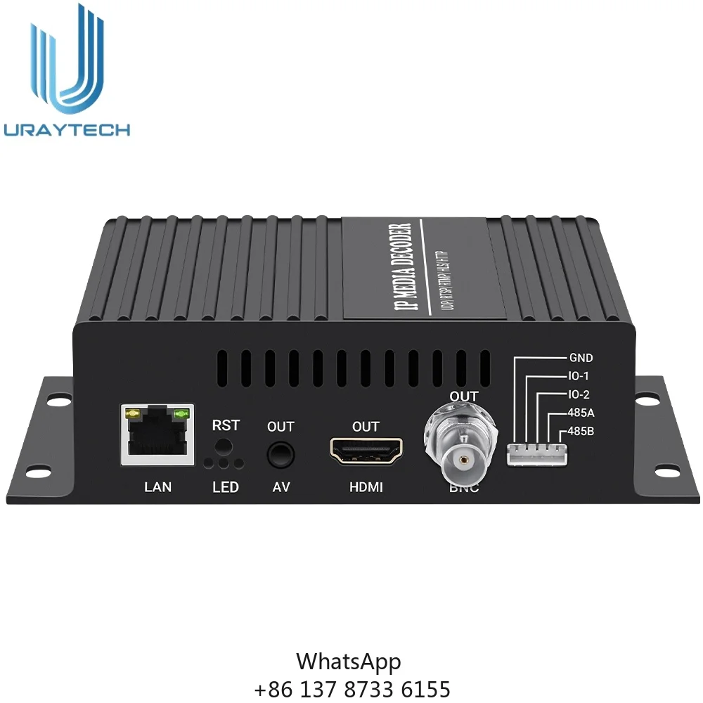 H.265 H.264 4K Video Streaming Decoder IP Camera To HDMI + CVBS AV Output For Decoding SRT HLS M3U8 UDP RTMP RTSP
H.265 H.264 4K Video Streaming Decoder IP Camera To HDMI + CVBS AV Output For Decoding SRT HLS M3U8 UDP RTMP RTSP