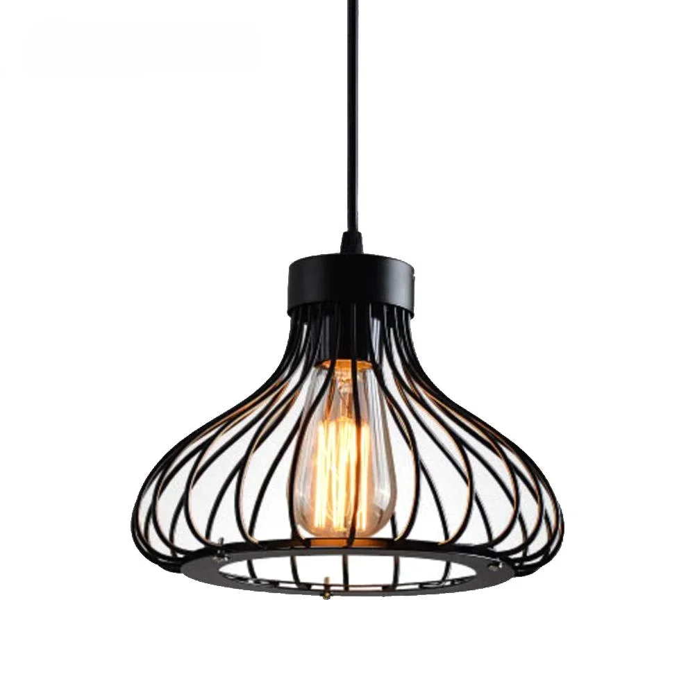 Dining Modern Chandelier Vintage Industrial Retro Pendant Light Metal Loft Bar Creative Ceiling Chandelier Cage E27 Base
Dining Modern Chandelier Vintage Industrial Retro Pendant Light Metal Loft Bar Creative Ceiling Chandelier Cage E27 Base