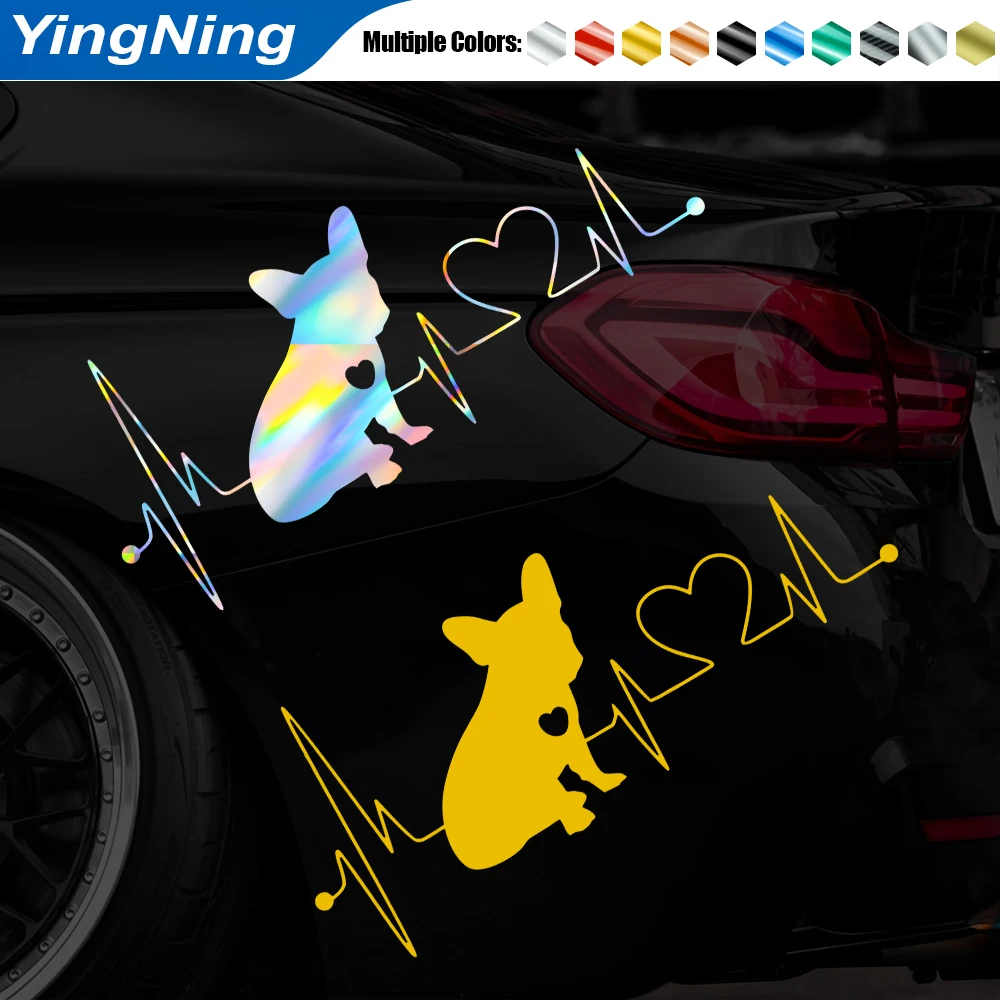 Frenchie Heartbeat Lifeline Car Sticker 3D Reflective French Bulldog Auto Decal Removable Vinyl Bumper Decal Car Accessories
Frenchie Heartbeat Lifeline Car Sticker 3D Reflective French Bulldog Auto Decal Removable Vinyl Bumper Decal Car Accessories