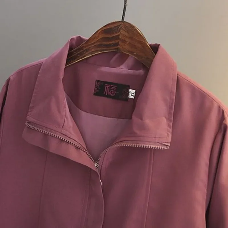 Короткая модная тонкая ветровка, новый топ, женская весенне-осенняя куртка для мам
Короткая модная тонкая ветровка, новый топ, женская весенне-осенняя куртка для мам