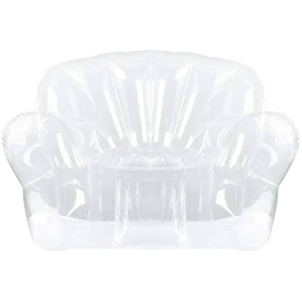 Inflatable Chair, Transparent Clear Blow Sofa Seat for Kids, Teens Room,Funny Indoor/Outdoor Furniture for Swimming Pool,Dorm
Inflatable Chair, Transparent Clear Blow Sofa Seat for Kids, Teens Room,Funny Indoor/Outdoor Furniture for Swimming Pool,Dorm