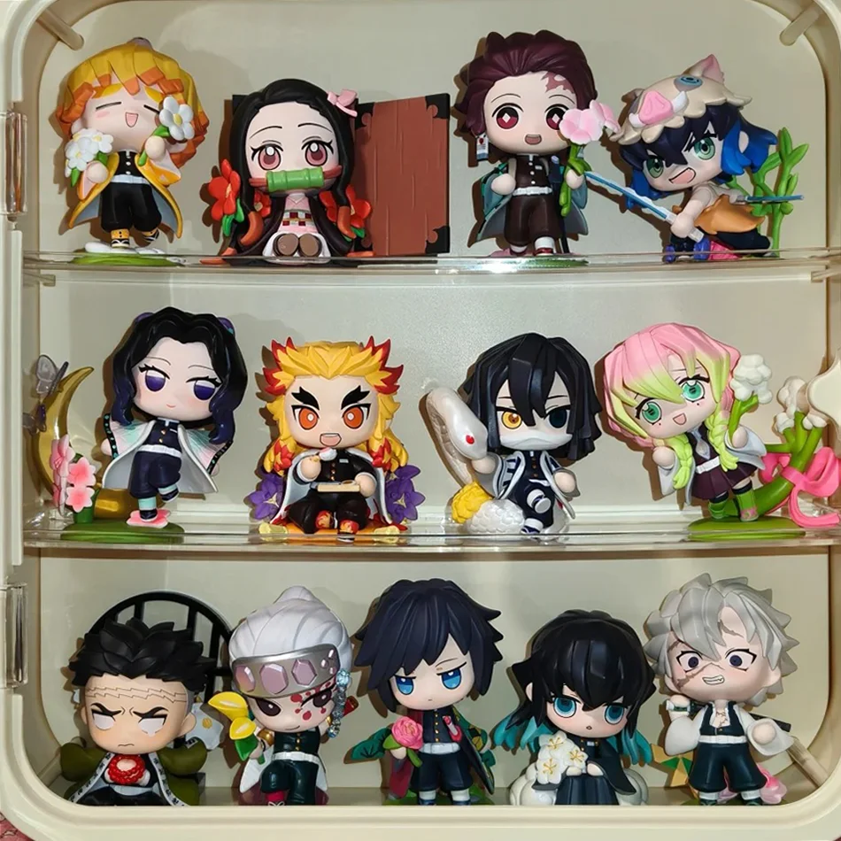 12PCS/Set Anime Demon Slayer Nezuko Tanjirou Zenitsu Inosuke Mini Figurine Kawaii Action Figure PVC Model Collectible Doll Toys
12PCS/Set Anime Demon Slayer Nezuko Tanjirou Zenitsu Inosuke Mini Figurine Kawaii Action Figure PVC Model Collectible Doll Toys
