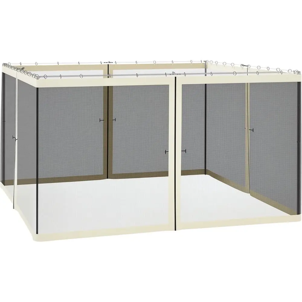 12' x 12' Replacement Mesh Sidewall for Gazebos and Tents, Zippered, Cream
12' x 12' Replacement Mesh Sidewall for Gazebos and Tents, Zippered, Cream