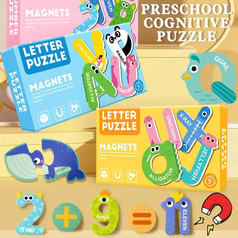 1 Set Montessori Cute Fridge Magnets for Children Animal Magnets for Refrigerator Decor Funny Magnetic Letters Numbers Kids Toys
1 Set Montessori Cute Fridge Magnets for Children Animal Magnets for Refrigerator Decor Funny Magnetic Letters Numbers Kids Toys