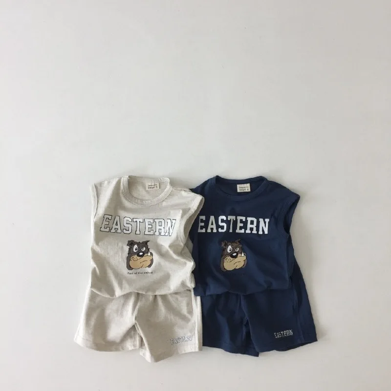 2025 Summer New Baby Sleeveless Clothes Set Boy Girl Cartoon Print Vest + Shorts 2pcs Suit Infant Toddler Cotton Casual Outfits
2025 Summer New Baby Sleeveless Clothes Set Boy Girl Cartoon Print Vest + Shorts 2pcs Suit Infant Toddler Cotton Casual Outfits