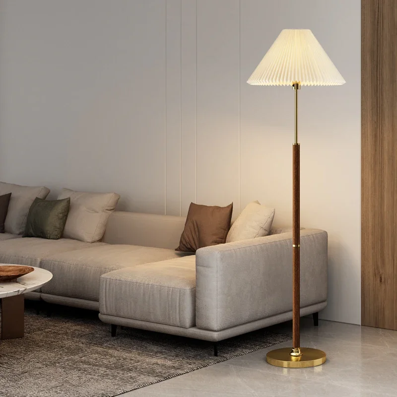 Pleated Floor Lamp Living Room Study Bedroom Bed Head Light Luxury Creative Simple American Retro Vertical Table Lamp
Pleated Floor Lamp Living Room Study Bedroom Bed Head Light Luxury Creative Simple American Retro Vertical Table Lamp