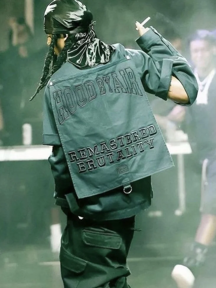 HBA FW6 Remastered Brutali Work Jaet Loose Fit Long Sve Youth Sport Autumn Outerwear for Men
HBA FW6 Remastered Brutali Work Jaet Loose Fit Long Sve Youth Sport Autumn Outerwear for Men