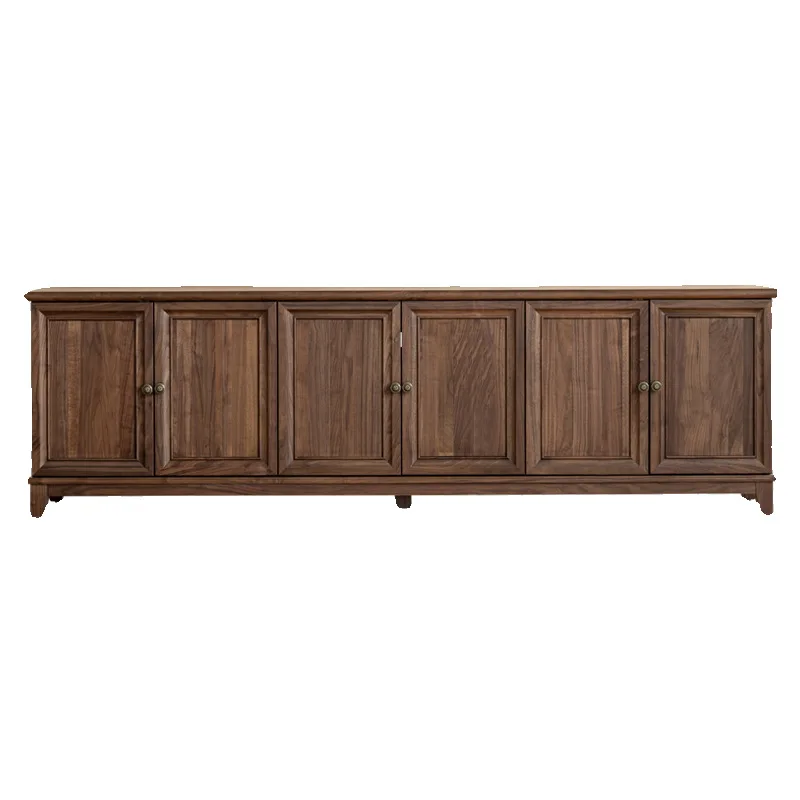 Second-hand French all-solid wood TV cabinet North American black walnut living room small apartment American retro
Second-hand French all-solid wood TV cabinet North American black walnut living room small apartment American retro