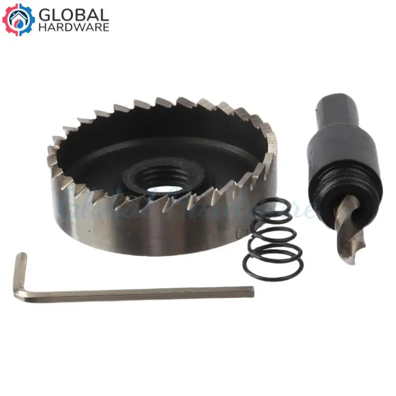 Hole Saw Set 32 38 40 45 50 53 55 60 65mm High Speed Steel Hole Cutter Drill Bits for Metal Stainless Steel Iron Wood Working
Hole Saw Set 32 38 40 45 50 53 55 60 65mm High Speed Steel Hole Cutter Drill Bits for Metal Stainless Steel Iron Wood Working