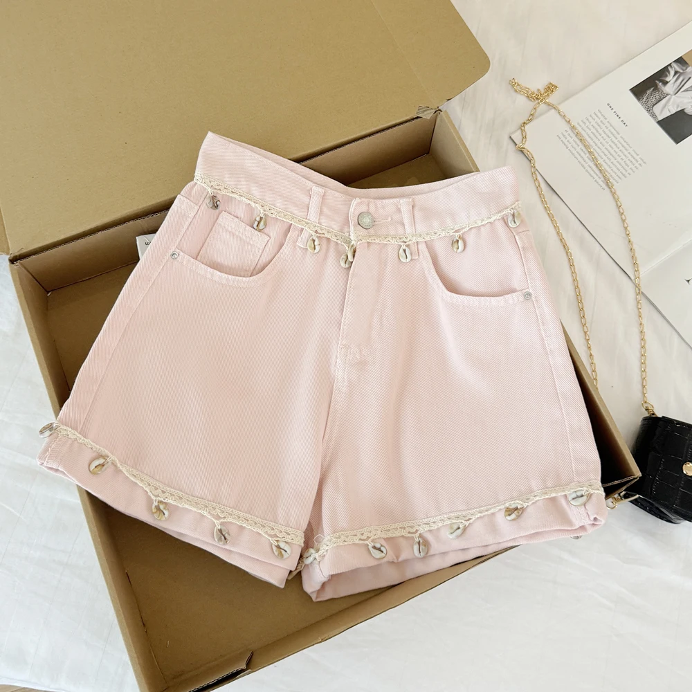 Bohemian Style Women's Denim Shorts High Waist Solid Color Straight Leg Pant Summer Wideleg A-line Commuting Pants
Bohemian Style Women's Denim Shorts High Waist Solid Color Straight Leg Pant Summer Wideleg A-line Commuting Pants