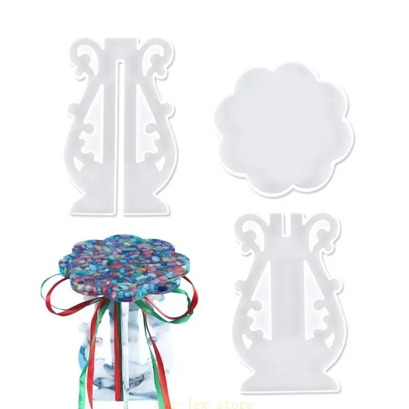 40GB Diy Crystal Epoxy Flowerpot Decoration Epoxy Mould with Ribbons Shelf Swing Table Mirror Silicone Mould Decoration
40GB Diy Crystal Epoxy Flowerpot Decoration Epoxy Mould with Ribbons Shelf Swing Table Mirror Silicone Mould Decoration