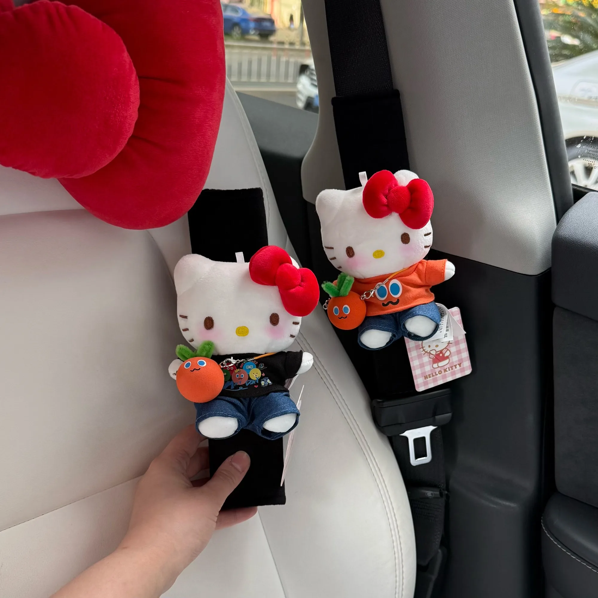 Hello Kitty Car Seat Belt Cover Shoulder Strap Cushion Cartoon Car Seatbelt Shoulder Pad Protector Auto Neck Support
Hello Kitty Car Seat Belt Cover Shoulder Strap Cushion Cartoon Car Seatbelt Shoulder Pad Protector Auto Neck Support