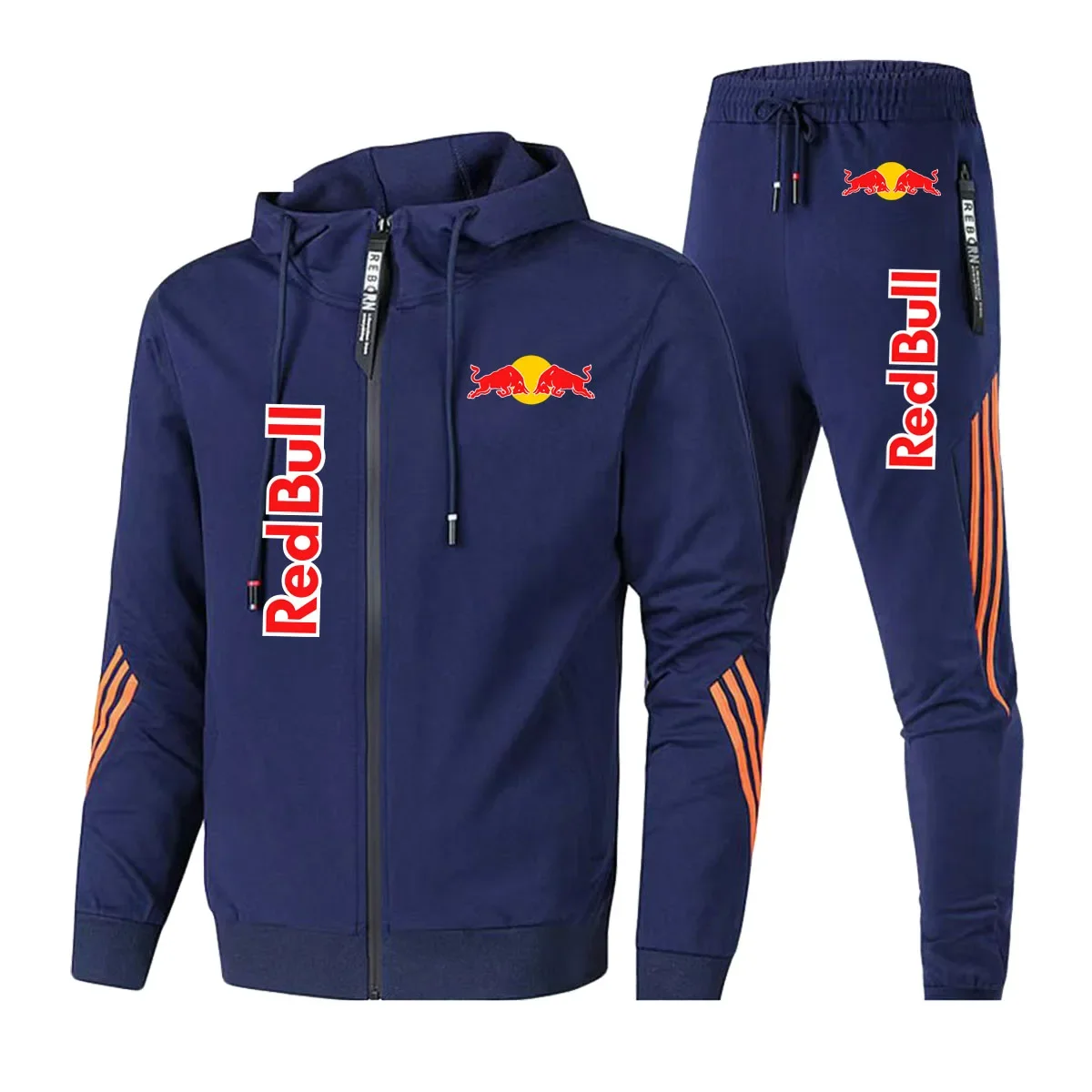 2025 Red Bull Logo Men's Hoodie Set 2-piece Set New Red Bull Printed Jacket Men's Fashion Casual Solid Color Simple Trousers Set
2025 Red Bull Logo Men's Hoodie Set 2-piece Set New Red Bull Printed Jacket Men's Fashion Casual Solid Color Simple Trousers Set