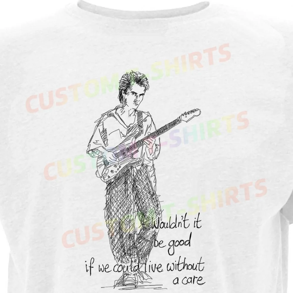 73 164_Nik_Kershaw Fans' comic-style hand-drawn pattern T-shirts for both men and women in summer
73 164_Nik_Kershaw Fans' comic-style hand-drawn pattern T-shirts for both men and women in summer