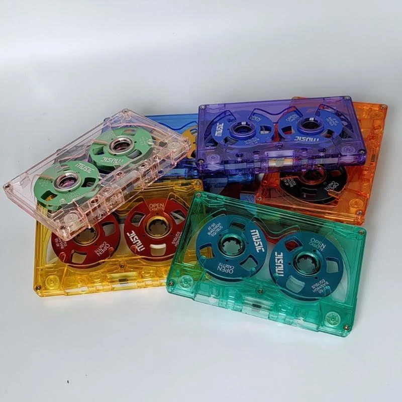 Open Reel ABS Blank Cassettes Tape 45min Total Time High Fidelitys Audios Performances Environmentally Safe HiFi Quality H8WD
Open Reel ABS Blank Cassettes Tape 45min Total Time High Fidelitys Audios Performances Environmentally Safe HiFi Quality H8WD