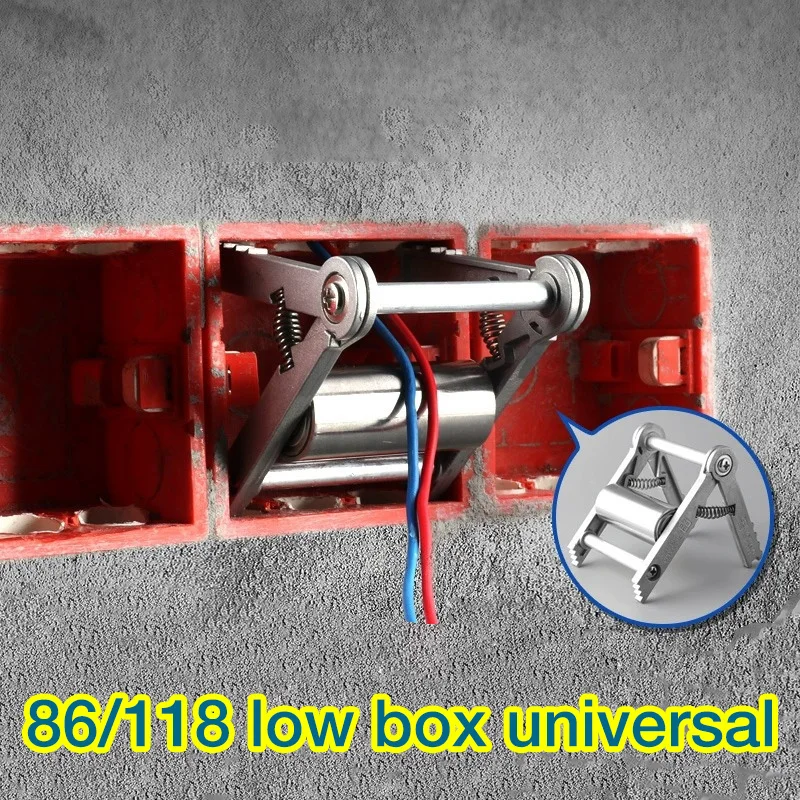 86 and 118 Bottom Box Universal Threading Auxiliary Tool Electrician's Pulley Wire Puller Quick Lead Wire Auxiliary Tool
86 and 118 Bottom Box Universal Threading Auxiliary Tool Electrician's Pulley Wire Puller Quick Lead Wire Auxiliary Tool