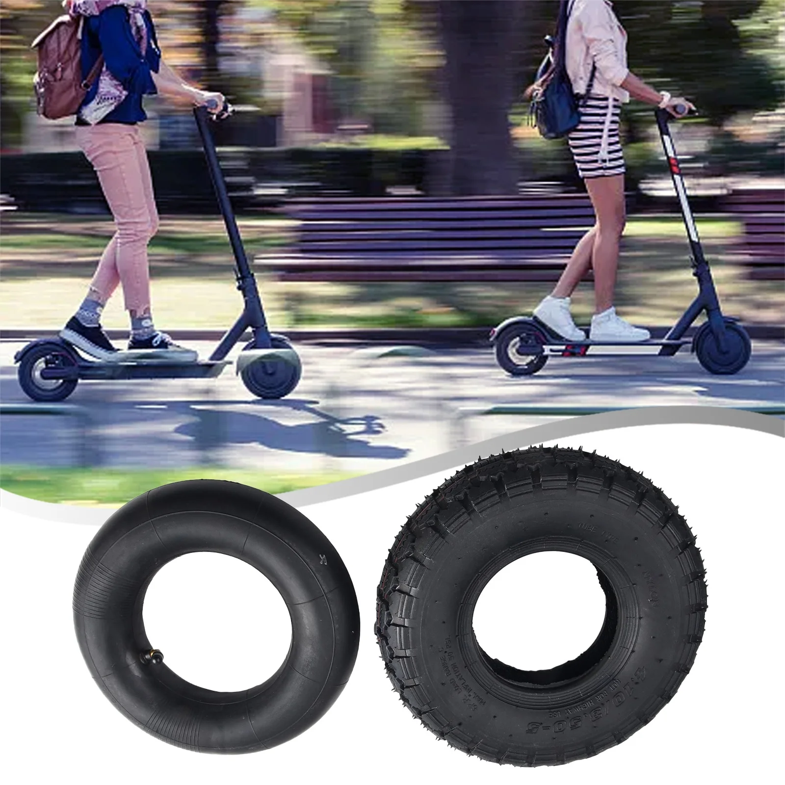 Electric Scooter Tube Black About 1380g Applications Bent Air Nozzle Inner Tube+outer Tyre Replacement High Quality
Electric Scooter Tube Black About 1380g Applications Bent Air Nozzle Inner Tube+outer Tyre Replacement High Quality