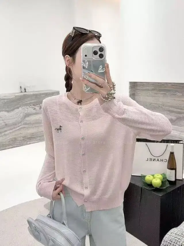 Spring 2026 Women's Loose Fit Long Sleeve Knitted Cardigan Thin Splicing Design Casual Style Comfortable Medium Softness Knit...
Spring 2026 Women's Loose Fit Long Sleeve Knitted Cardigan Thin Splicing Design Casual Style Comfortable Medium Softness Knit...
