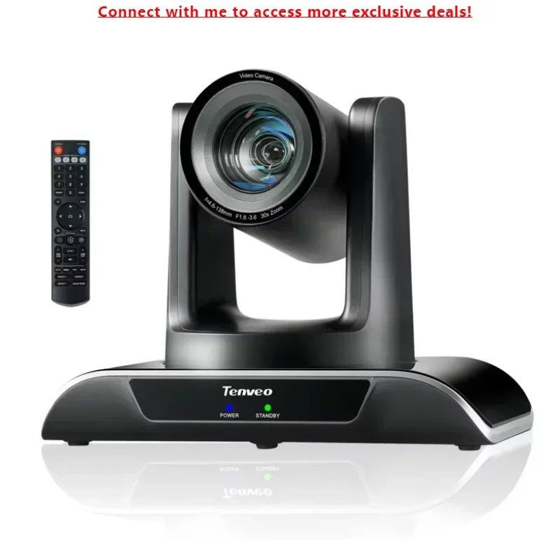 Tenveo VHD612A Multipurpose Conference Camera USB3.0 Interface 12x Zoom HD PTZ Live Streaming USB3.0 Interface 12x Zoom HD PTZ
Tenveo VHD612A Multipurpose Conference Camera USB3.0 Interface 12x Zoom HD PTZ Live Streaming USB3.0 Interface 12x Zoom HD PTZ