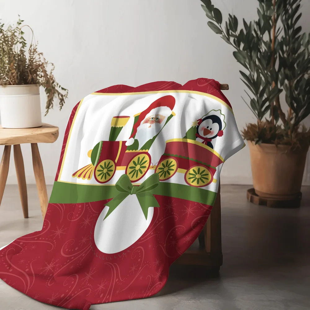 Tu Cozy Christmas Throw Blanket Santa Train Holiday Flannel Fleece Warm Soft Home Decor Gift Festive Winter Blanket Kids Room Do
Tu Cozy Christmas Throw Blanket Santa Train Holiday Flannel Fleece Warm Soft Home Decor Gift Festive Winter Blanket Kids Room Do
