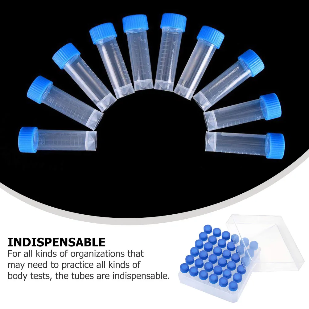 5 Ml Freezing Sample Tube Test Tubes Bulk Plastic Bottle Screw Caps Small Vials with Lids Pp Lab
5 Ml Freezing Sample Tube Test Tubes Bulk Plastic Bottle Screw Caps Small Vials with Lids Pp Lab