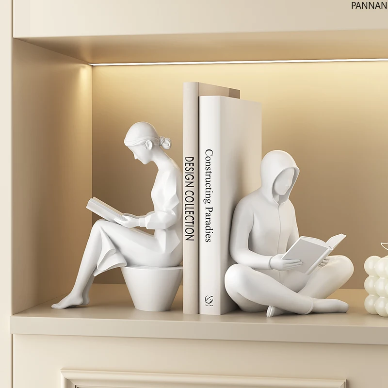Couple book file ornament modern simple living room TV cabinet bookcase home decoration
Couple book file ornament modern simple living room TV cabinet bookcase home decoration