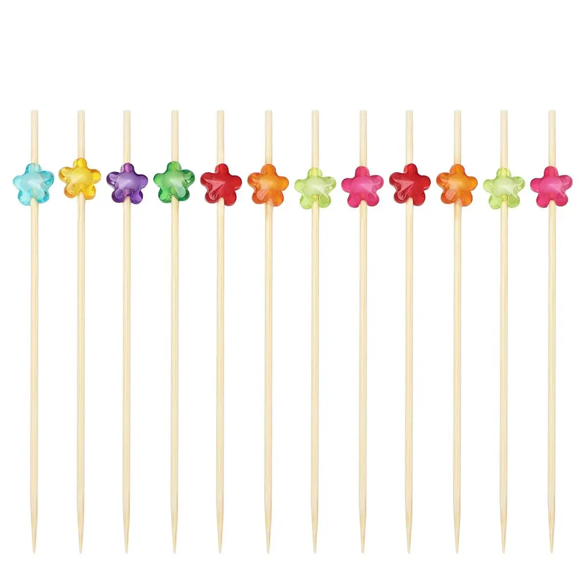 100 Pcs Time Bamboo Sticks Bamboo Safe Decoration S wich Picks Cocktails namental Wood Sticks
100 Pcs Time Bamboo Sticks Bamboo Safe Decoration S wich Picks Cocktails namental Wood Sticks
