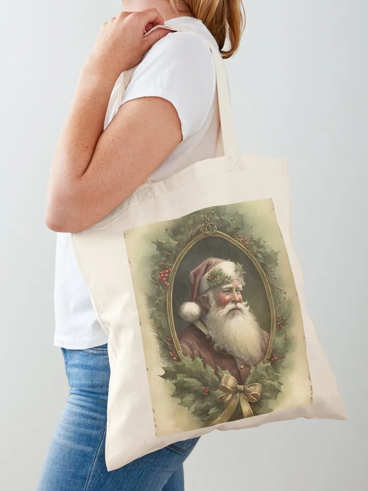 Vintage Santa Claus Father Christmas Watercolor Old Fashioned Yule Tote Bag cute tote bag Candy bags
Vintage Santa Claus Father Christmas Watercolor Old Fashioned Yule Tote Bag cute tote bag Candy bags
