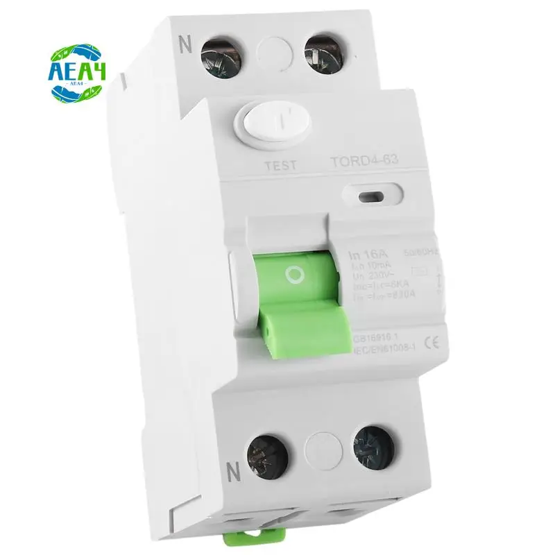 AEA4-AC 2P 6KA RCCB RCD 230 В Автоматический выключатель остаточного тока Предохранительный выключатель TORD4-63, 2P
AEA4-AC 2P 6KA RCCB RCD 230 В Автоматический выключатель остаточного тока Предохранительный выключатель TORD4-63, 2P