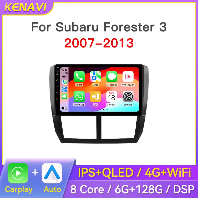 Автомобильный стерео радио 2 Din для Subaru Forester 3 SH 2007-2013 для Impreza GH GE Мультимедийный плеер GPS Carplay Android Авто головное устройство
Автомобильный стерео радио 2 Din для Subaru Forester 3 SH 2007-2013 для Impreza GH GE Мультимедийный плеер GPS Carplay Android Авто головное устройство
