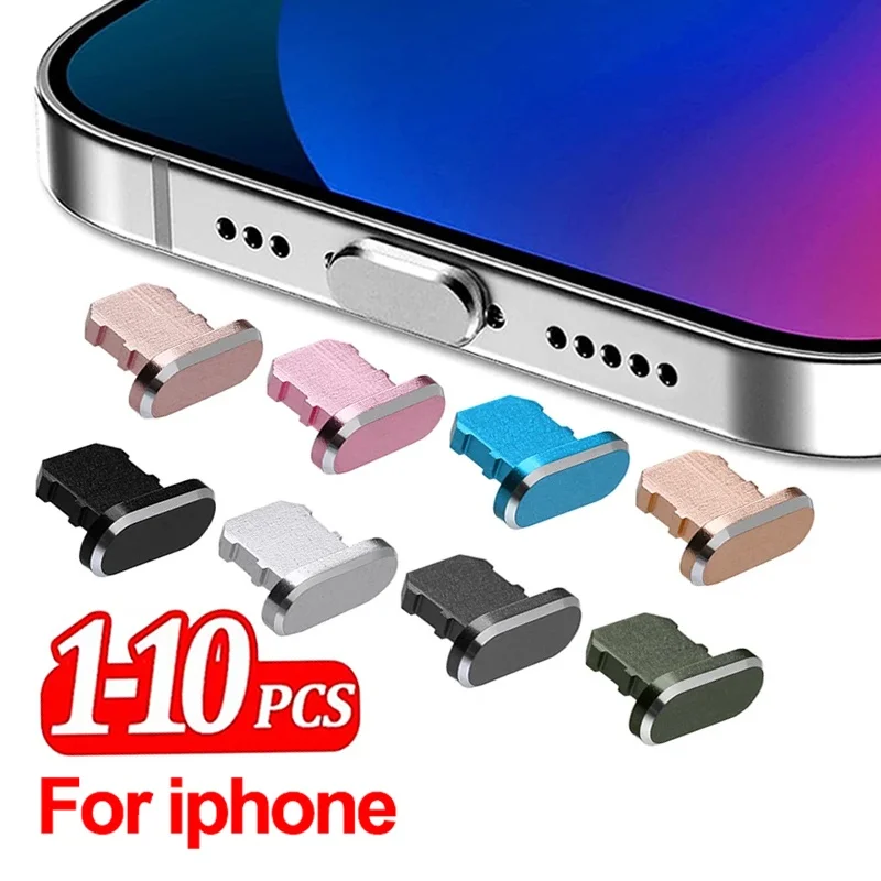 2-10PCS Aluminum Alloy Anti Dust Plug For IPhone 14 13 12 Pro Max Plus iPad AirPods Apple Series Protector Anti Dust Plug Cover
2-10PCS Aluminum Alloy Anti Dust Plug For IPhone 14 13 12 Pro Max Plus iPad AirPods Apple Series Protector Anti Dust Plug Cover
