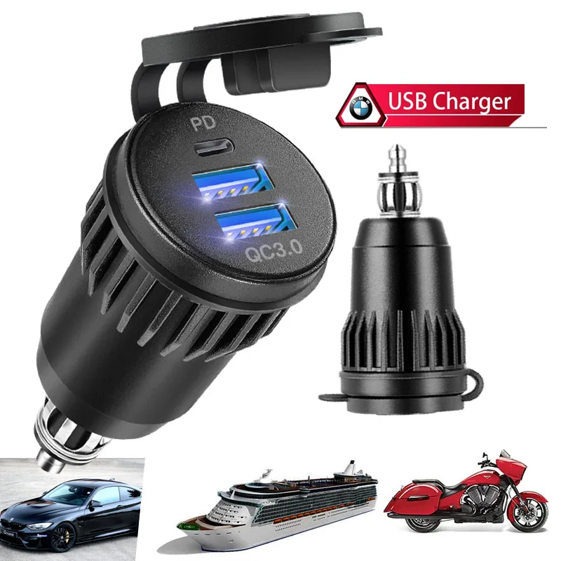 Marine boat motorc usb socket charger usb socket 12v fast charge with voltmeter for 12V 24V Motorcycle Boat Marine Truck ATV
Marine boat motorc usb socket charger usb socket 12v fast charge with voltmeter for 12V 24V Motorcycle Boat Marine Truck ATV