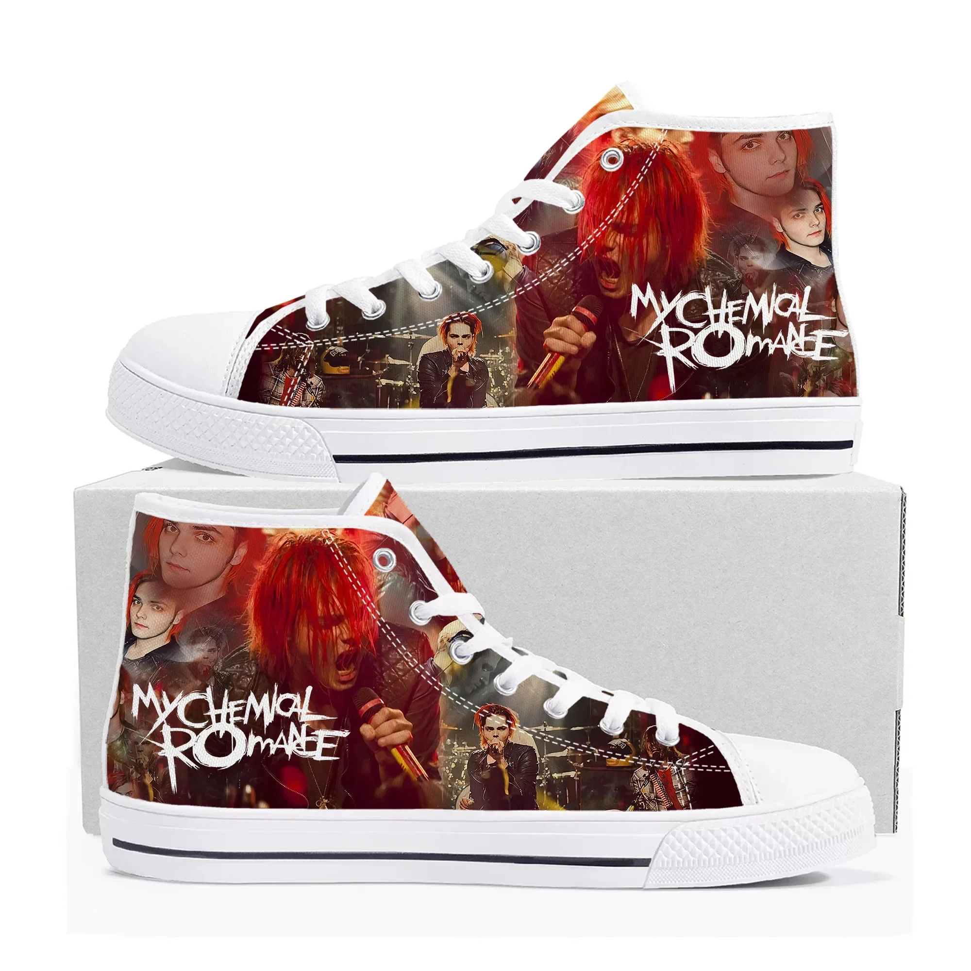 My Chemical Romance Rock Band High Top High Quality Sneakers Mens Womens Teenager Canvas Sneaker Casual Couple Shoes Custom Shoe
My Chemical Romance Rock Band High Top High Quality Sneakers Mens Womens Teenager Canvas Sneaker Casual Couple Shoes Custom Shoe