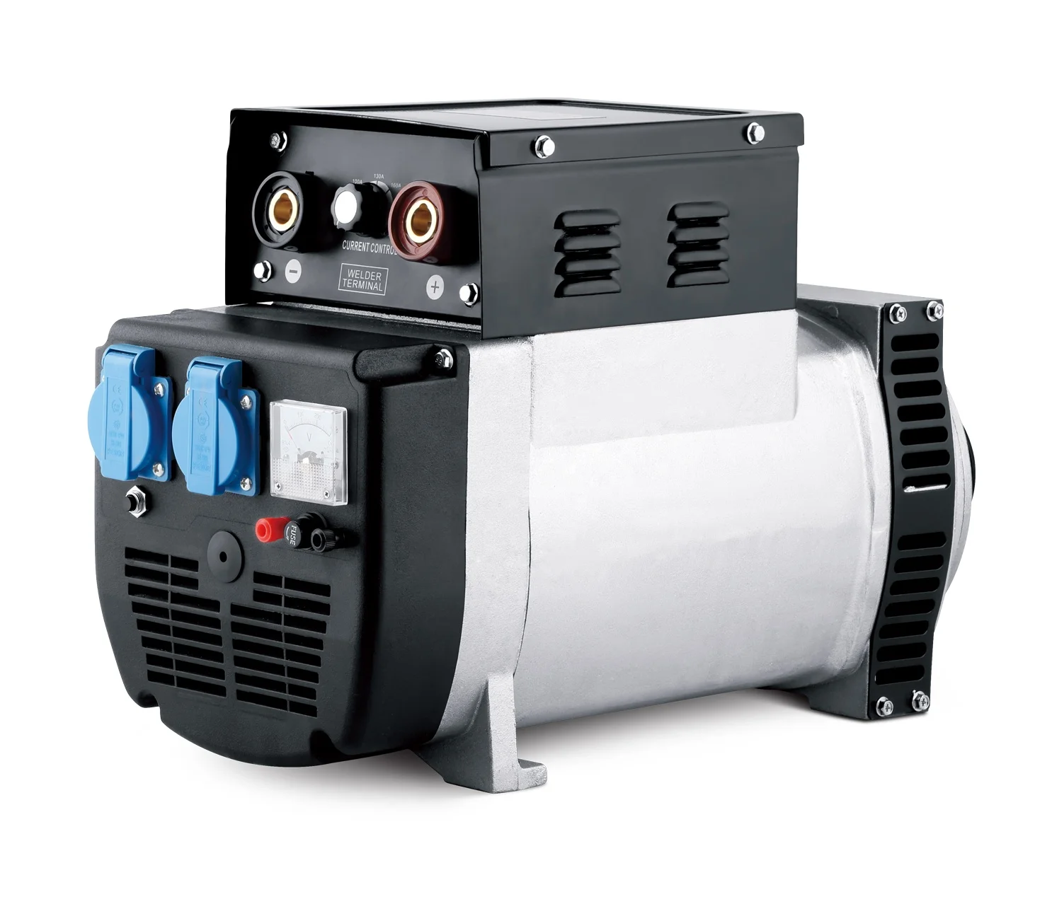 220A 7KW 3000rpm 3600rpm synchronous Portable Generator welding alternator AVR regulator
220A 7KW 3000rpm 3600rpm synchronous Portable Generator welding alternator AVR regulator