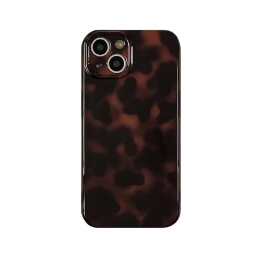 Aesthetic Tortoise Shell Phone Case for iPhone 14 6.1in, Retro Cool Girl Leopard Print Brown Amber Trendy Full Camera Protectiv
Aesthetic Tortoise Shell Phone Case for iPhone 14 6.1in, Retro Cool Girl Leopard Print Brown Amber Trendy Full Camera Protectiv
